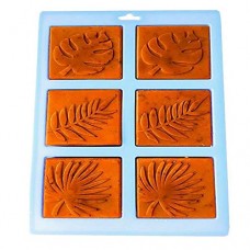 Palksky Silicone Mold, Palm olive leaves Craft Art Silicone Soap Mold Craft Molds DIY Handmade Soap Molds - Soap Making Supplies